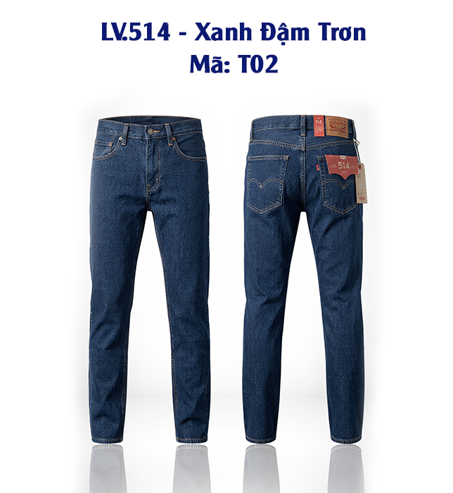 LV.514 Xanh Đậm Trơn